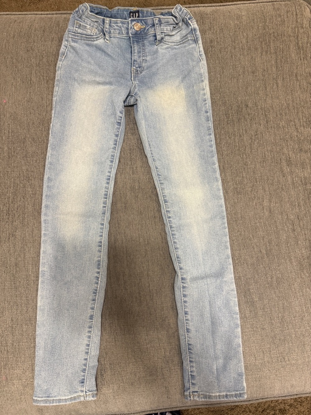 GAP Light Wash Super Skinny Stretch Jeans - Light Blue